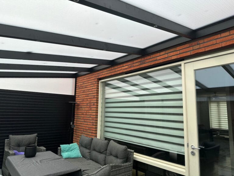 overkapping tuinkamer carpoort